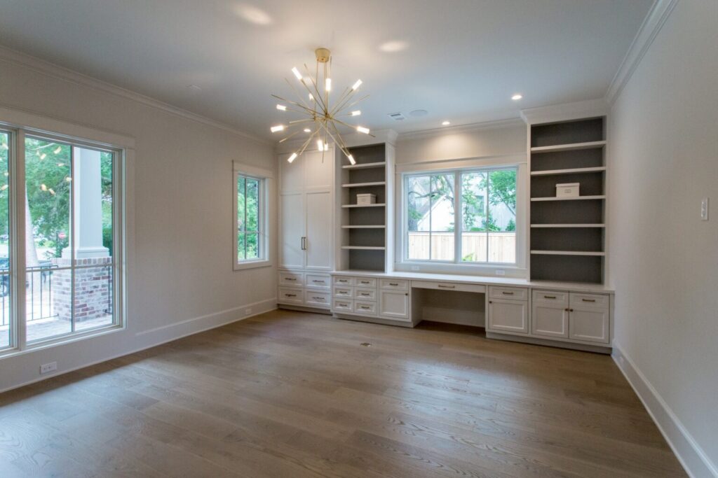 Garden Oaks custom flooring install